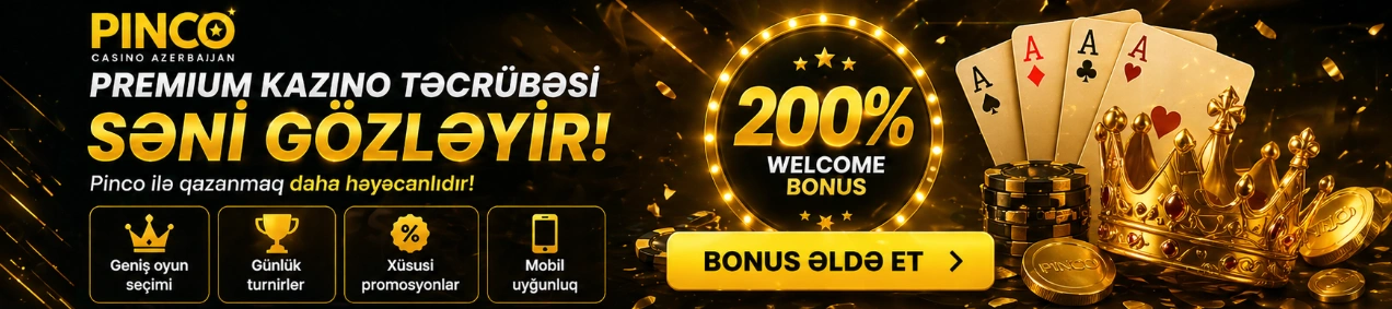 Pinco Casino Azerbaijan casino banner